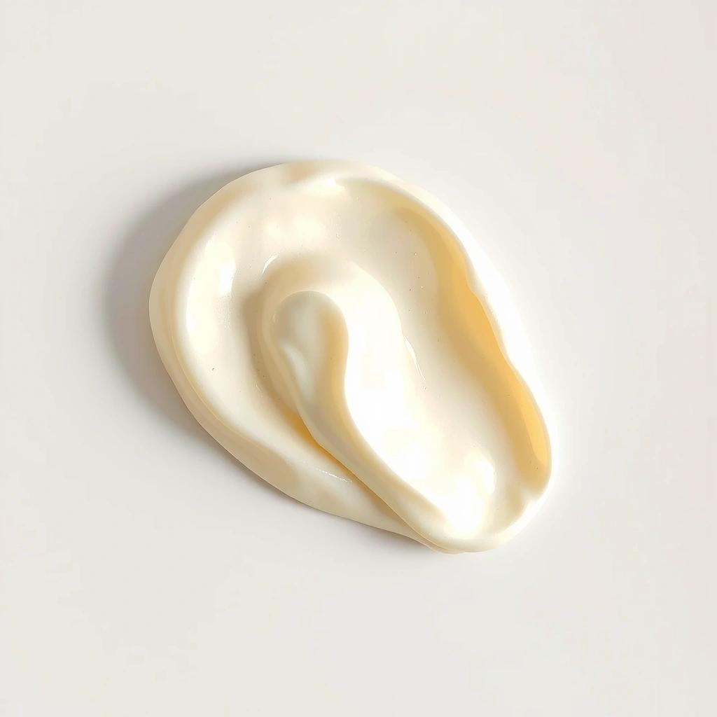 Cream texture representing purity